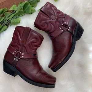 Texano | Maroon Women’s Padded Cowgirl Boot Square